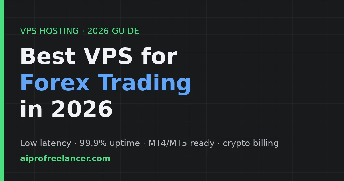 Best VPS for Forex Trading 2026