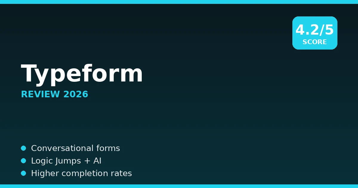 Typeform review 2026 cover